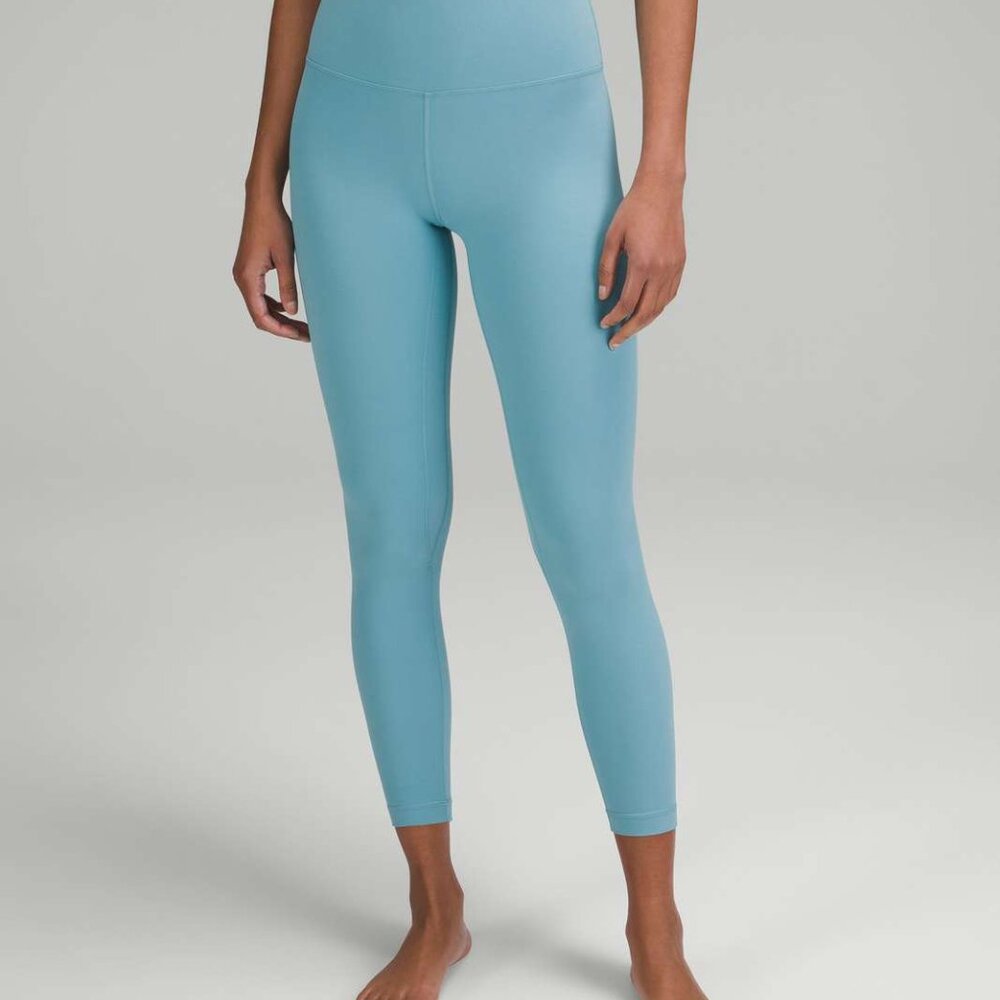lululemon Sz 6 high-waist align Tidal Teal
